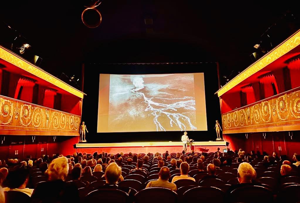 Mats Andersson, natur och konstfotograf föreläser i Stockholm på Sveriges Fotodagar. Skandia teatern, Drottninggatan