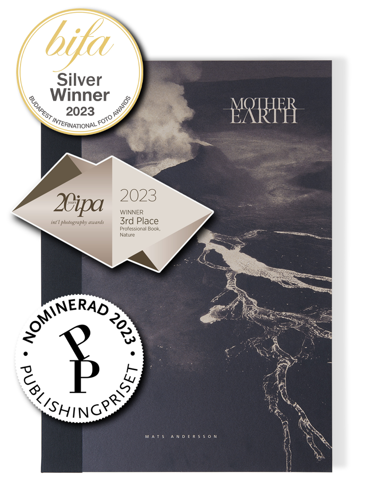 Mats Andersson photo book Mother Earth silver winner bifa 2023, bronze winner ima 2023